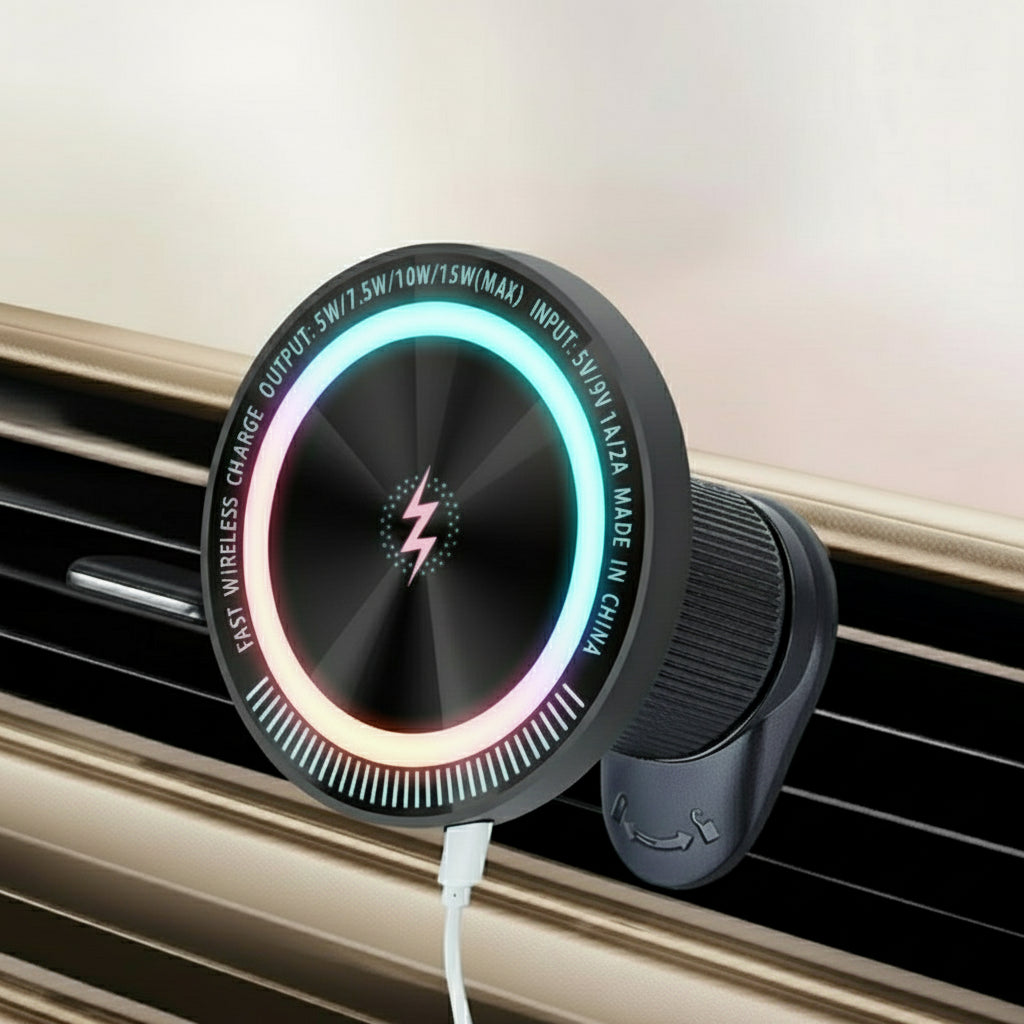Fast Wireless Charging While You Drive – Hands-Free & Secure